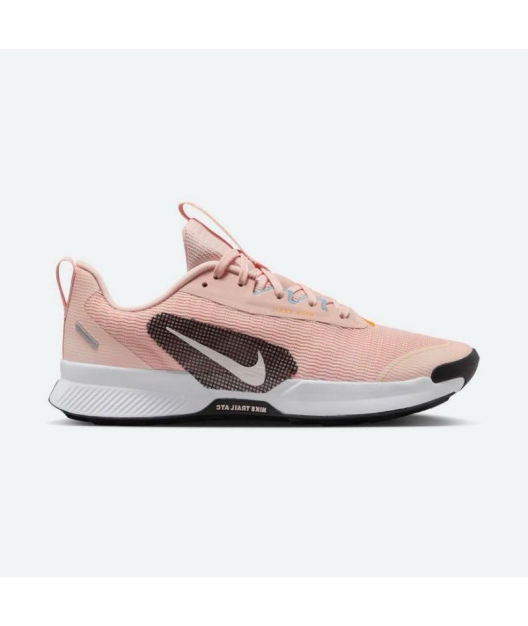 NIKE Коралловые текстильные низкие кроссовки / кеды, фото 7