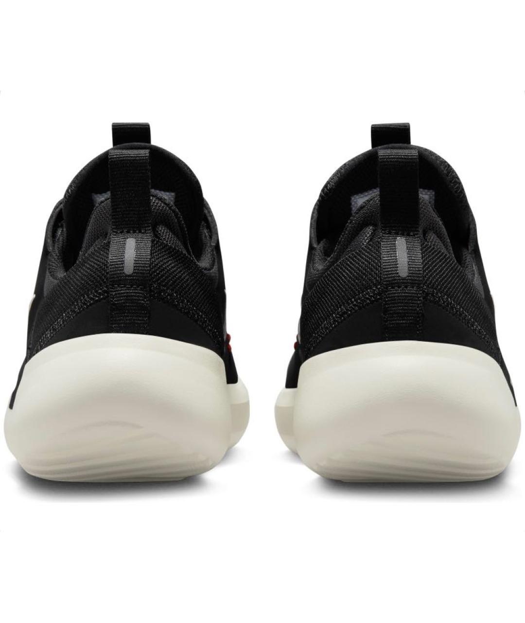 NIKE Черные текстильные низкие кроссовки / кеды, фото 3