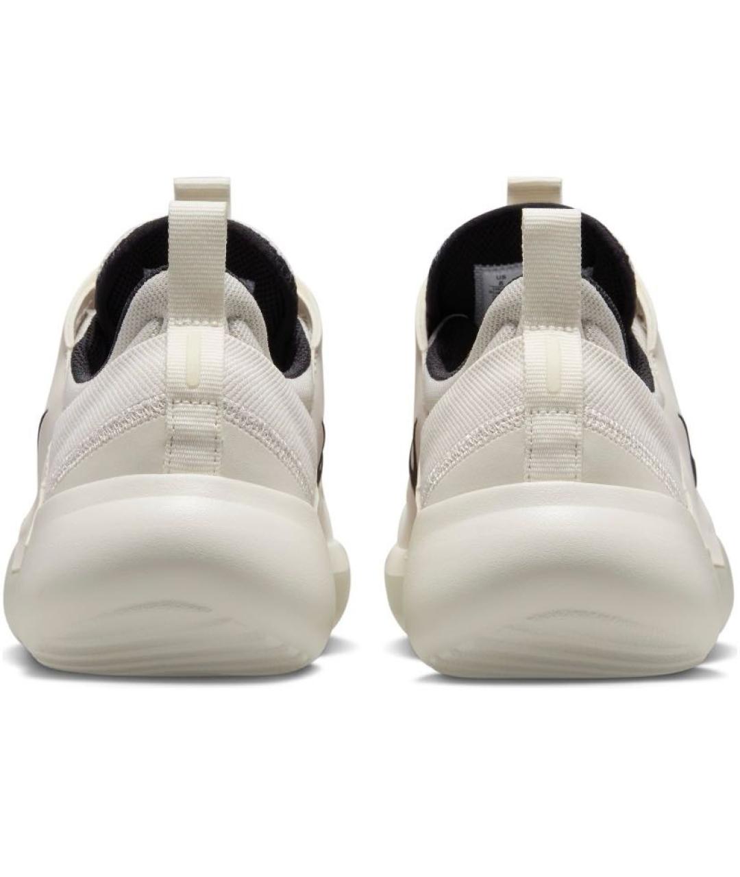 NIKE Бежевые текстильные низкие кроссовки / кеды, фото 3