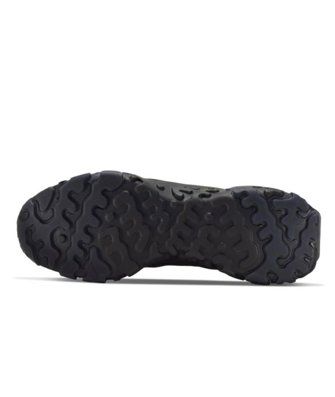 NIKE Черные текстильные низкие кроссовки / кеды, фото 6