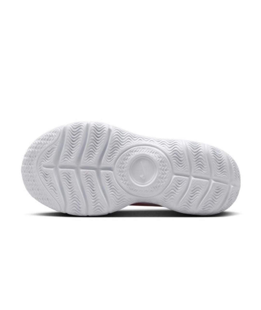 NIKE Бежевые текстильные низкие кроссовки / кеды, фото 6