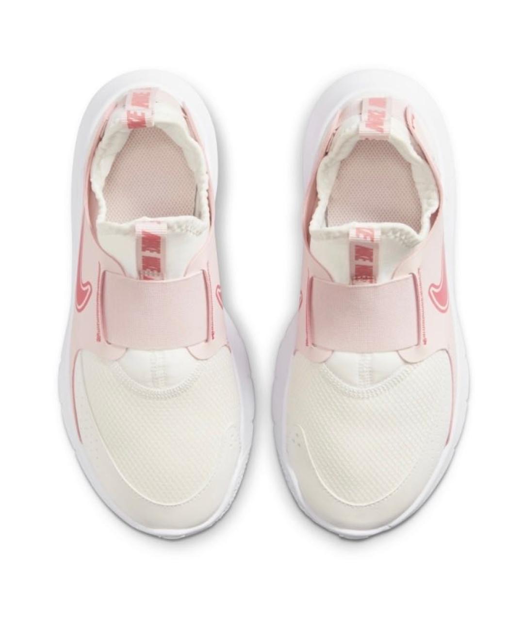 NIKE Бежевые текстильные низкие кроссовки / кеды, фото 2