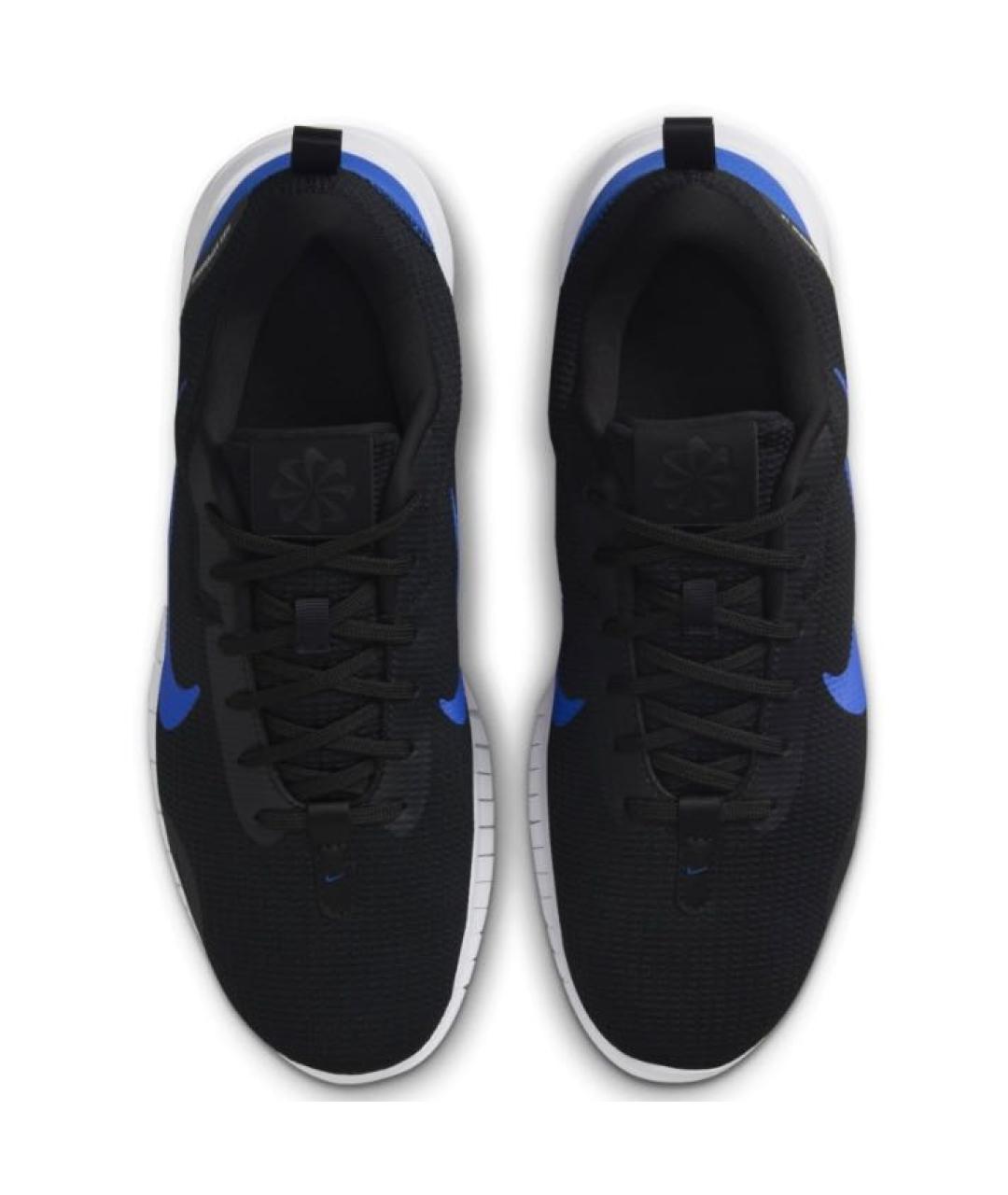 NIKE Черные текстильные низкие кроссовки / кеды, фото 2