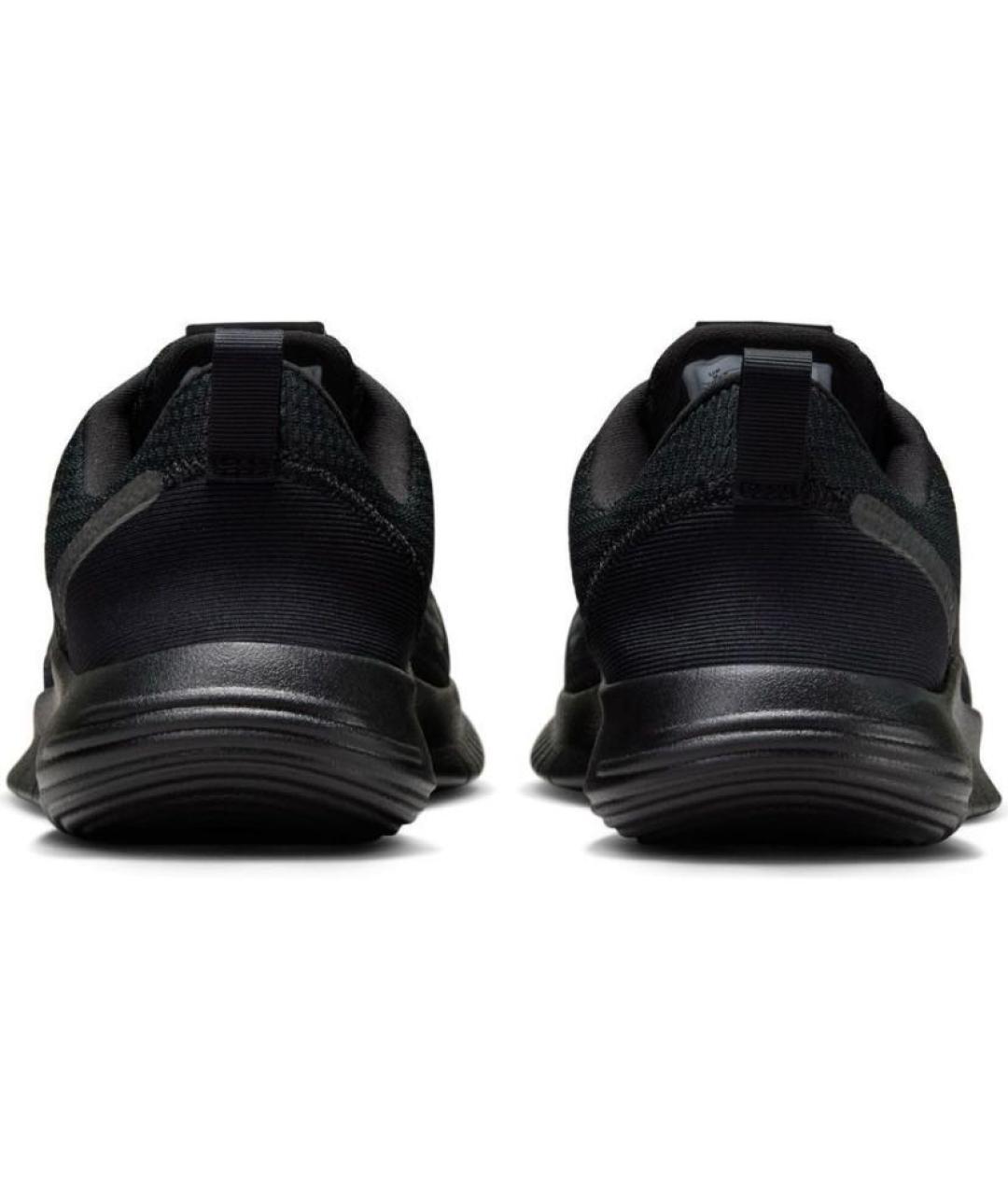 NIKE Черные текстильные низкие кроссовки / кеды, фото 3