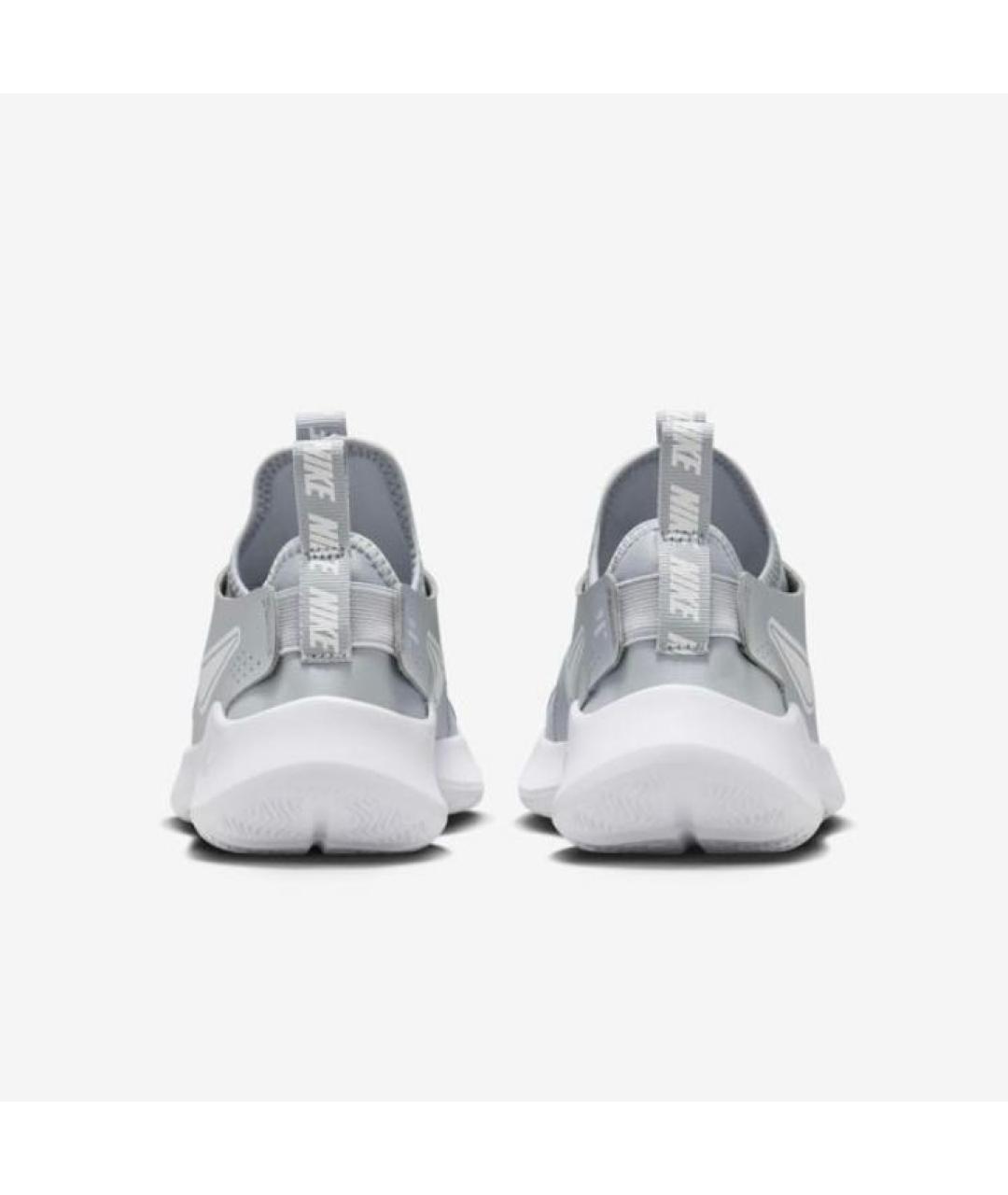 NIKE Серые текстильные низкие кроссовки / кеды, фото 4