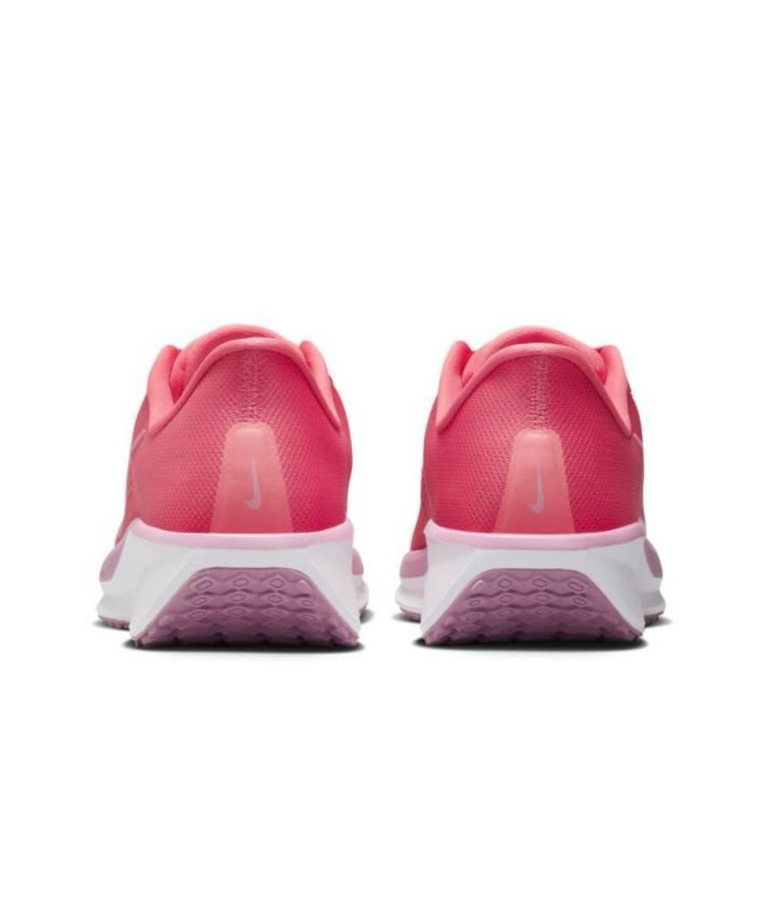 NIKE Красные текстильные низкие кроссовки / кеды, фото 4