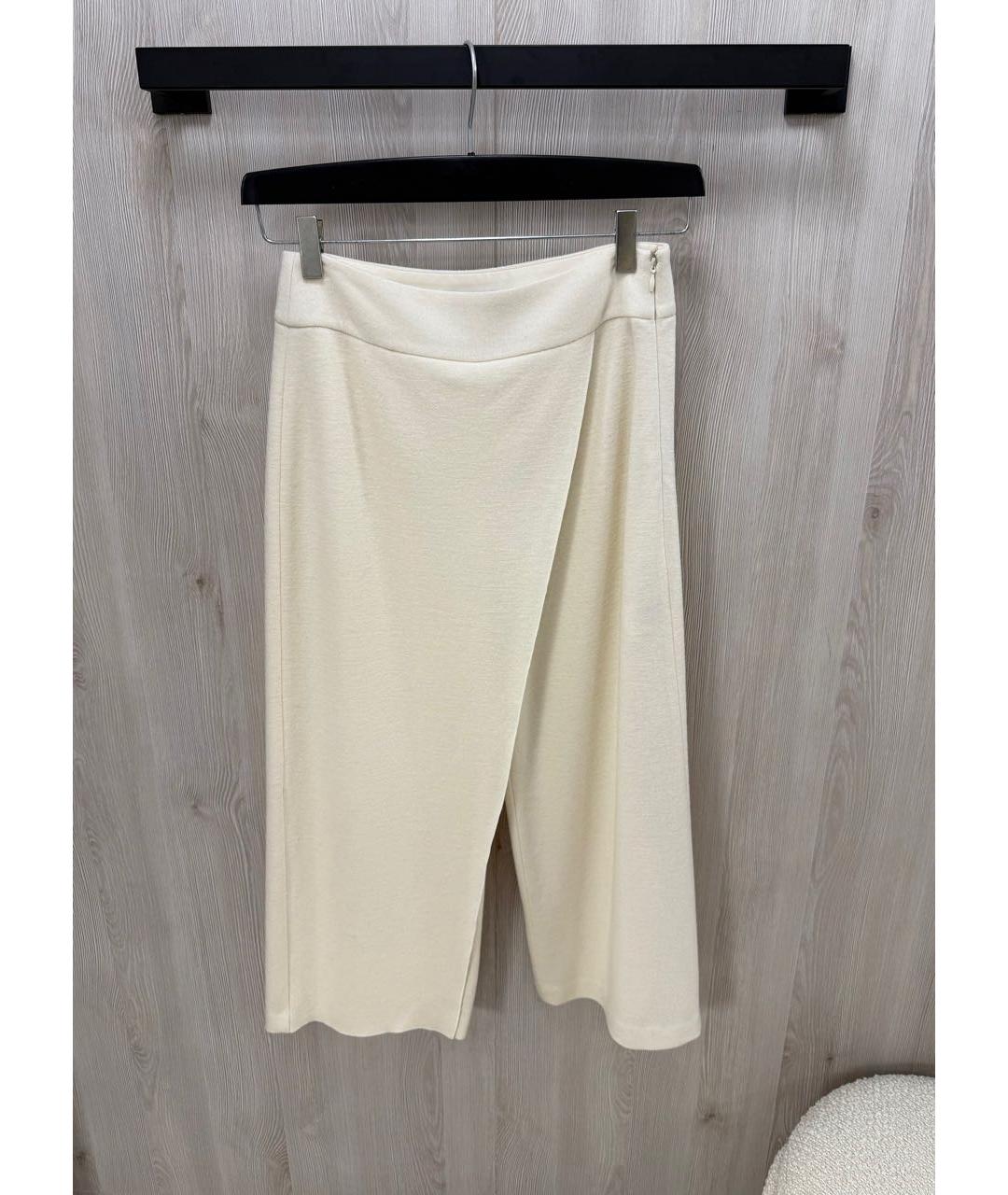 POLO RALPH LAUREN Бежевые шерстяные кюлоты, фото 6