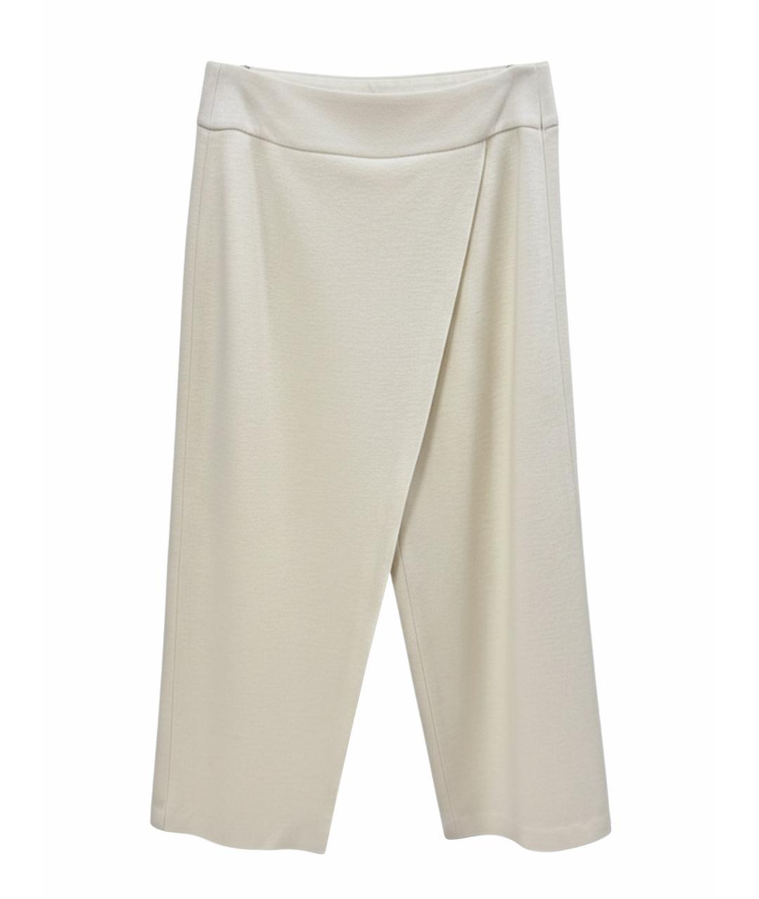 POLO RALPH LAUREN Бежевые шерстяные кюлоты, фото 1