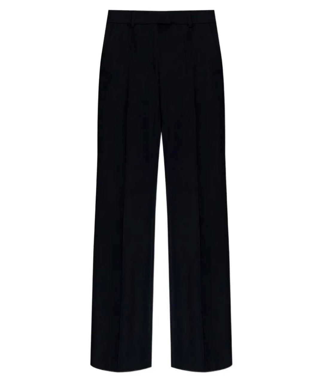 A.P.C. Темно-синие хлопковые прямые брюки, фото 1