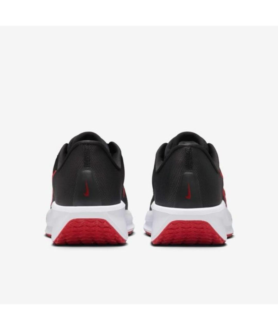 NIKE Черные текстильные низкие кроссовки / кеды, фото 4