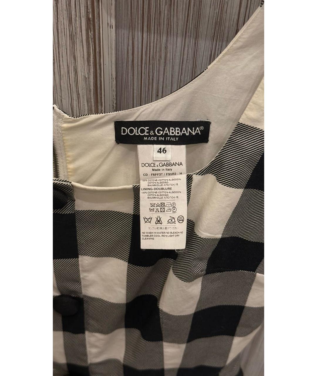 DOLCE&GABBANA Хлопковый сарафан, фото 3