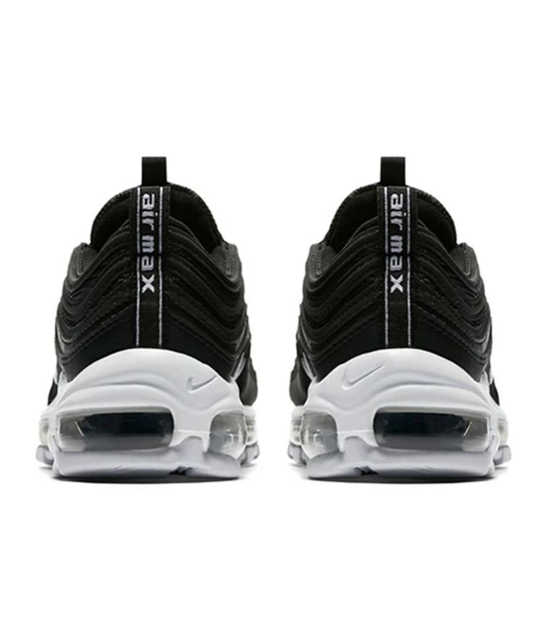 NIKE Черные текстильные низкие кроссовки / кеды, фото 4