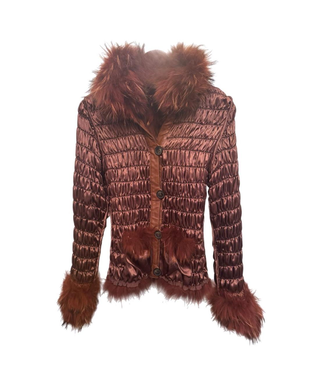 JOHN GALLIANO Мульти меховая шуба, фото 2