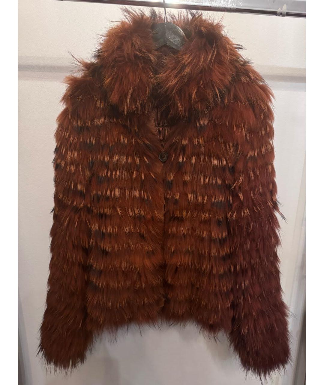 JOHN GALLIANO Мульти меховая шуба, фото 6