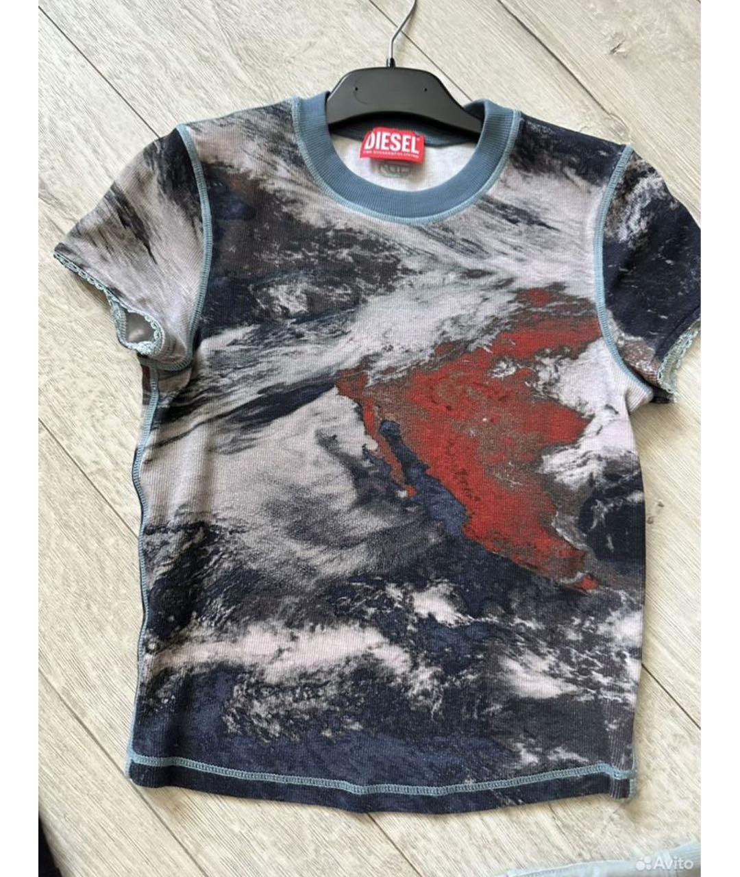 DIESEL Мульти хлопко-эластановая майка, фото 6