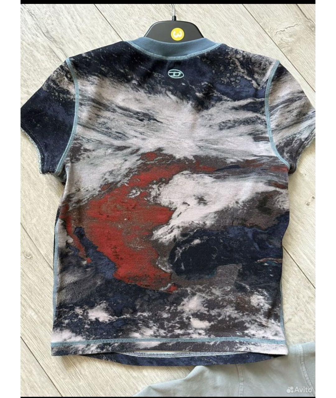 DIESEL Мульти хлопко-эластановая майка, фото 2