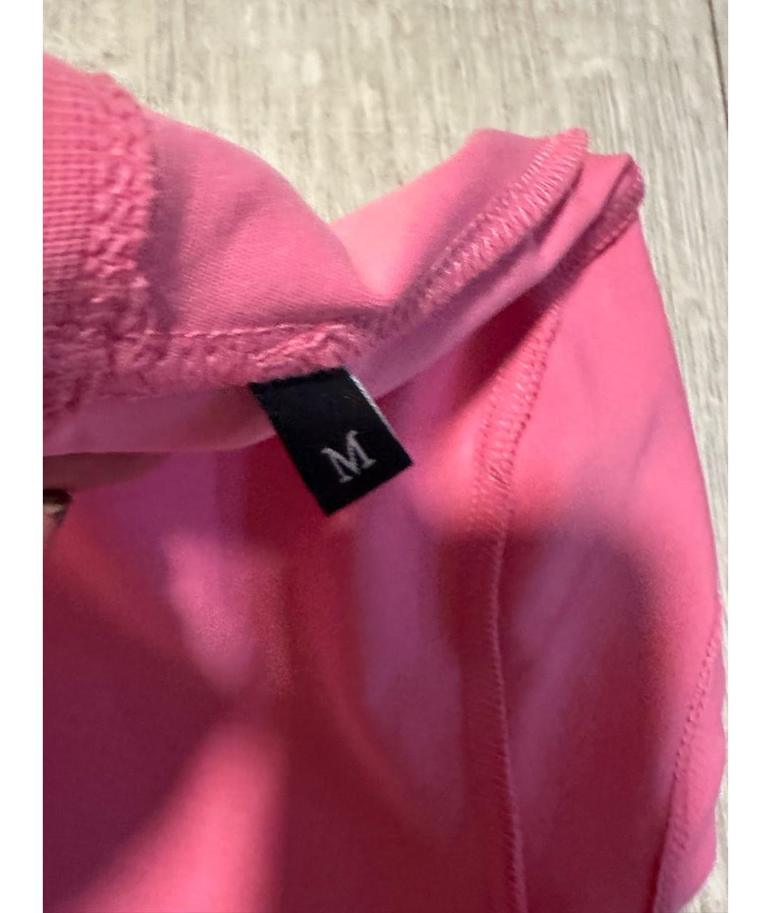 DIESEL Коралловая хлопко-эластановая майка, фото 4