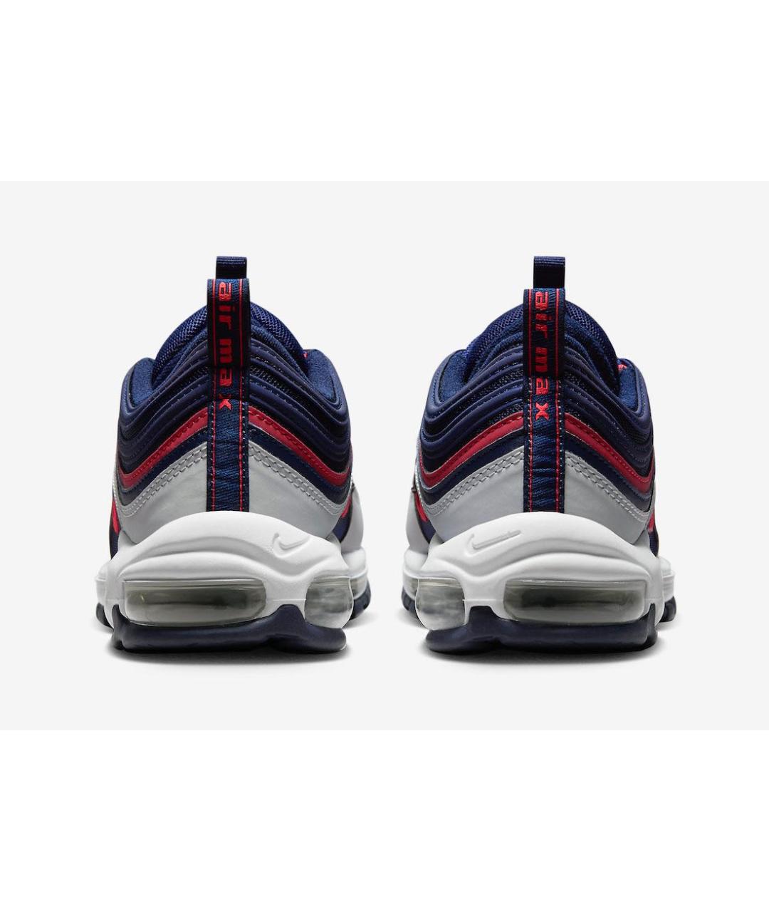 NIKE Темно-синие текстильные низкие кроссовки / кеды, фото 4