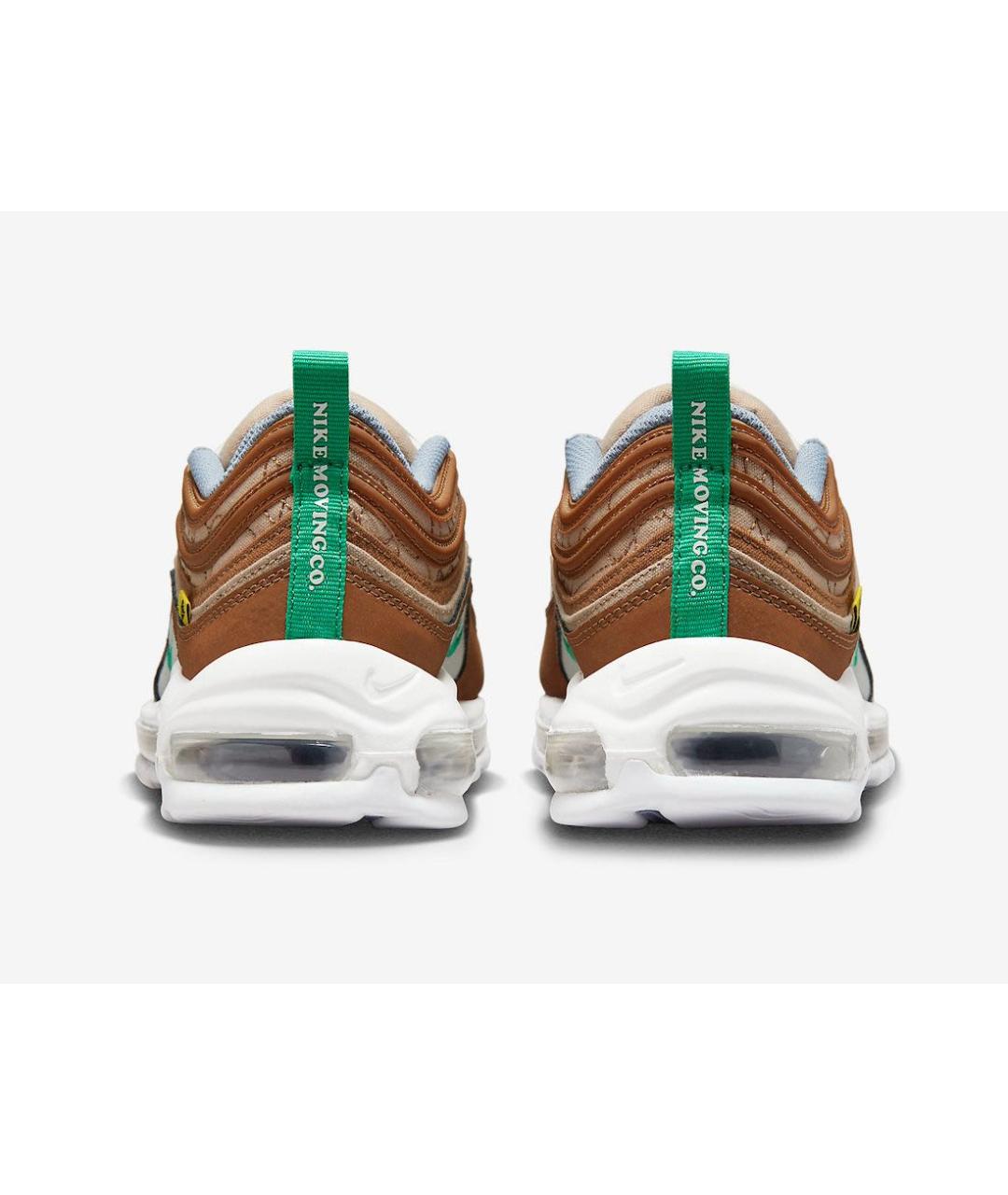 NIKE Бежевые текстильные низкие кроссовки / кеды, фото 4