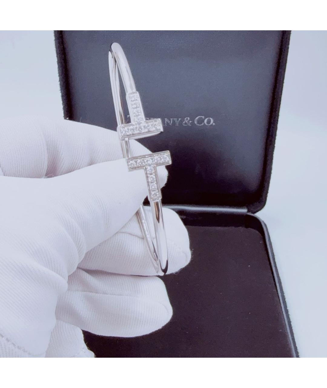 TIFFANY&CO Белый браслет из белого золота, фото 4