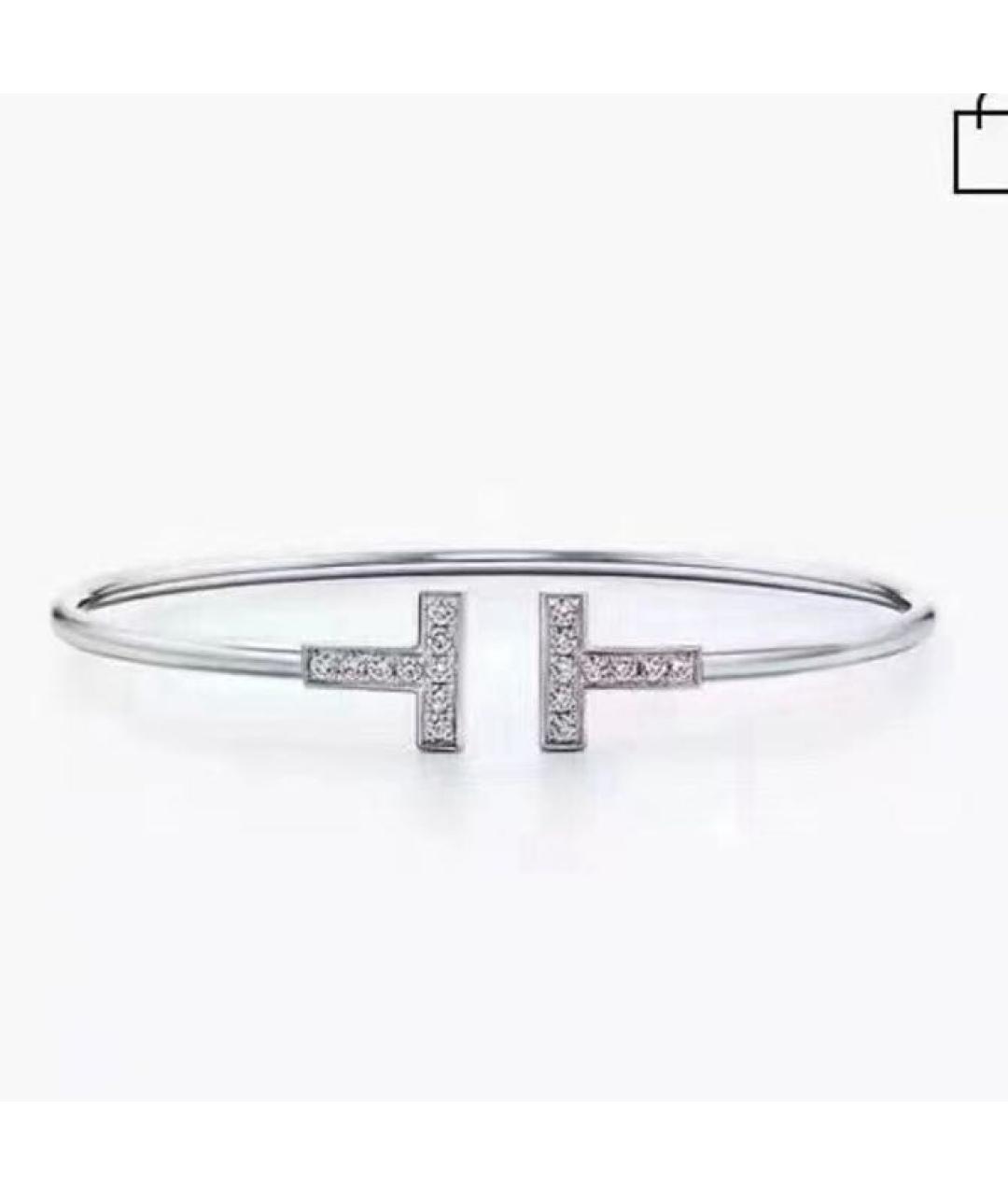 TIFFANY&CO Белый браслет из белого золота, фото 8