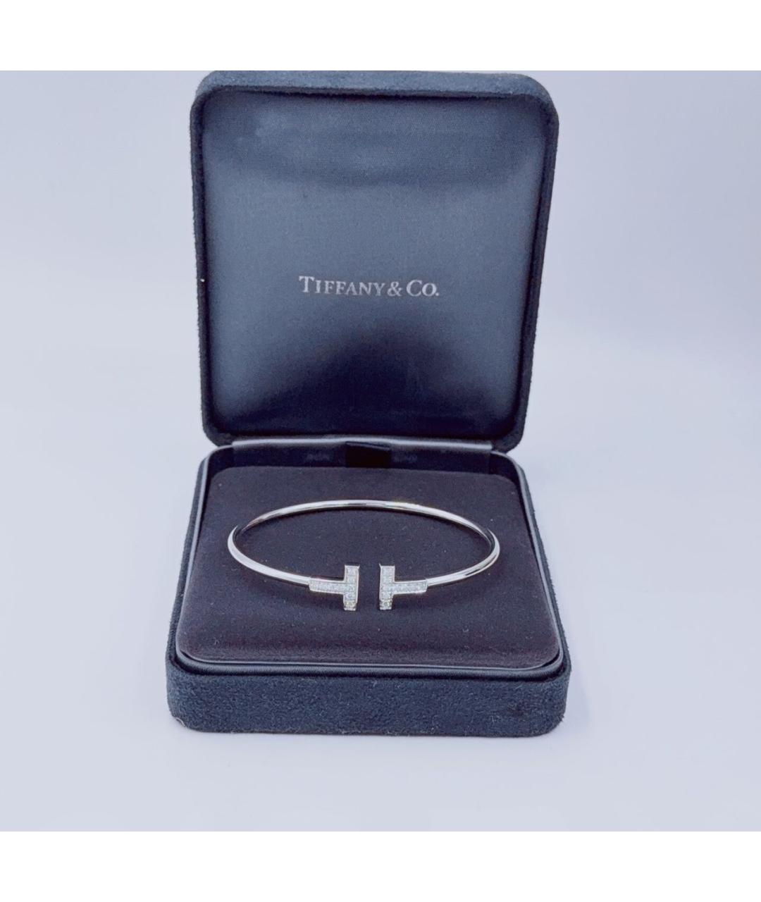 TIFFANY&CO Белый браслет из белого золота, фото 7