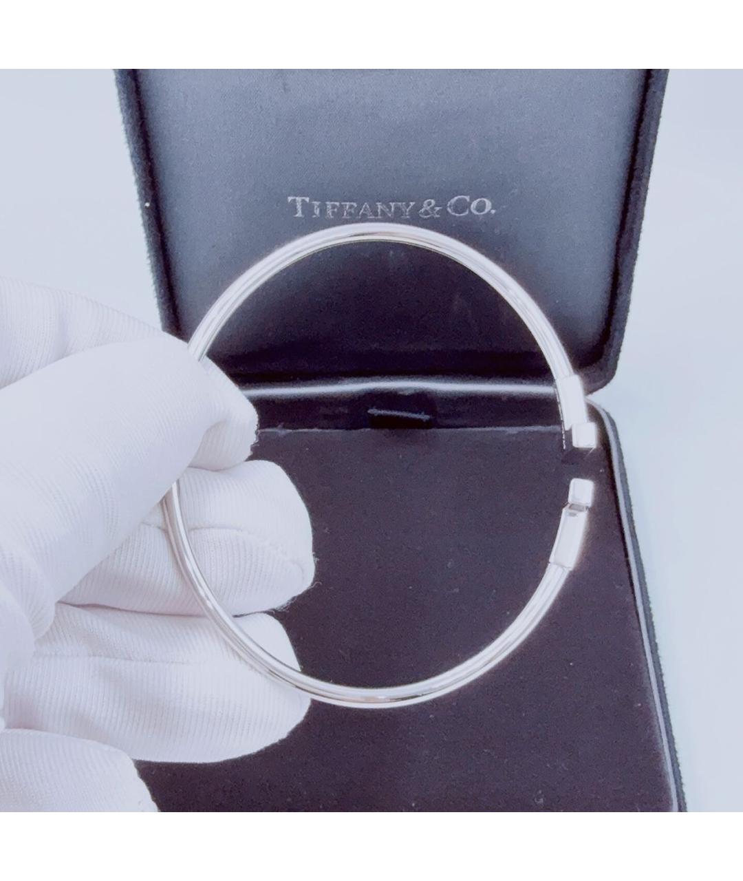 TIFFANY&CO Белый браслет из белого золота, фото 6