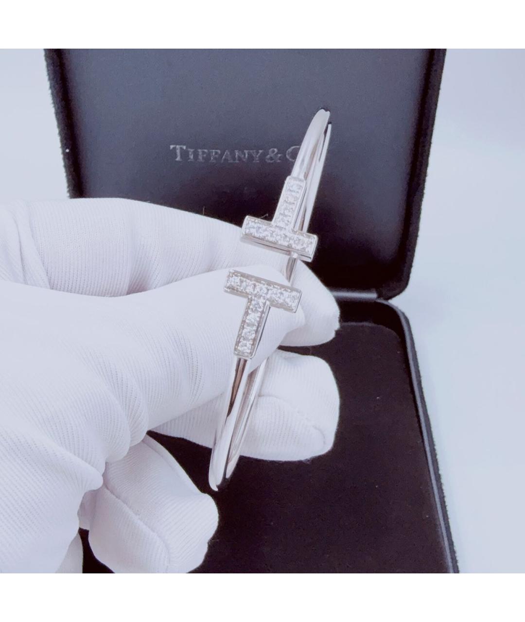 TIFFANY&CO Белый браслет из белого золота, фото 5