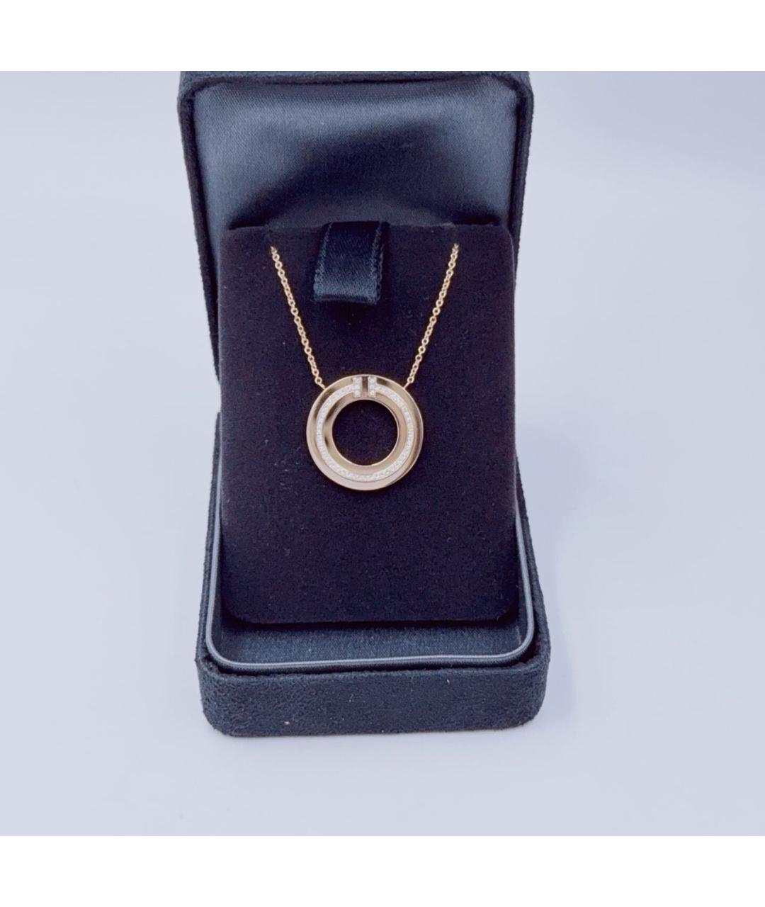 TIFFANY&CO Розовое колье из розового золота, фото 2