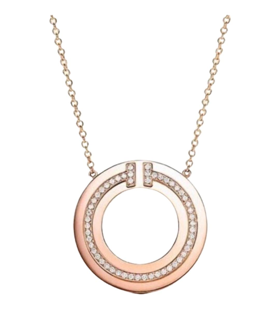 TIFFANY&CO Розовое колье из розового золота, фото 1