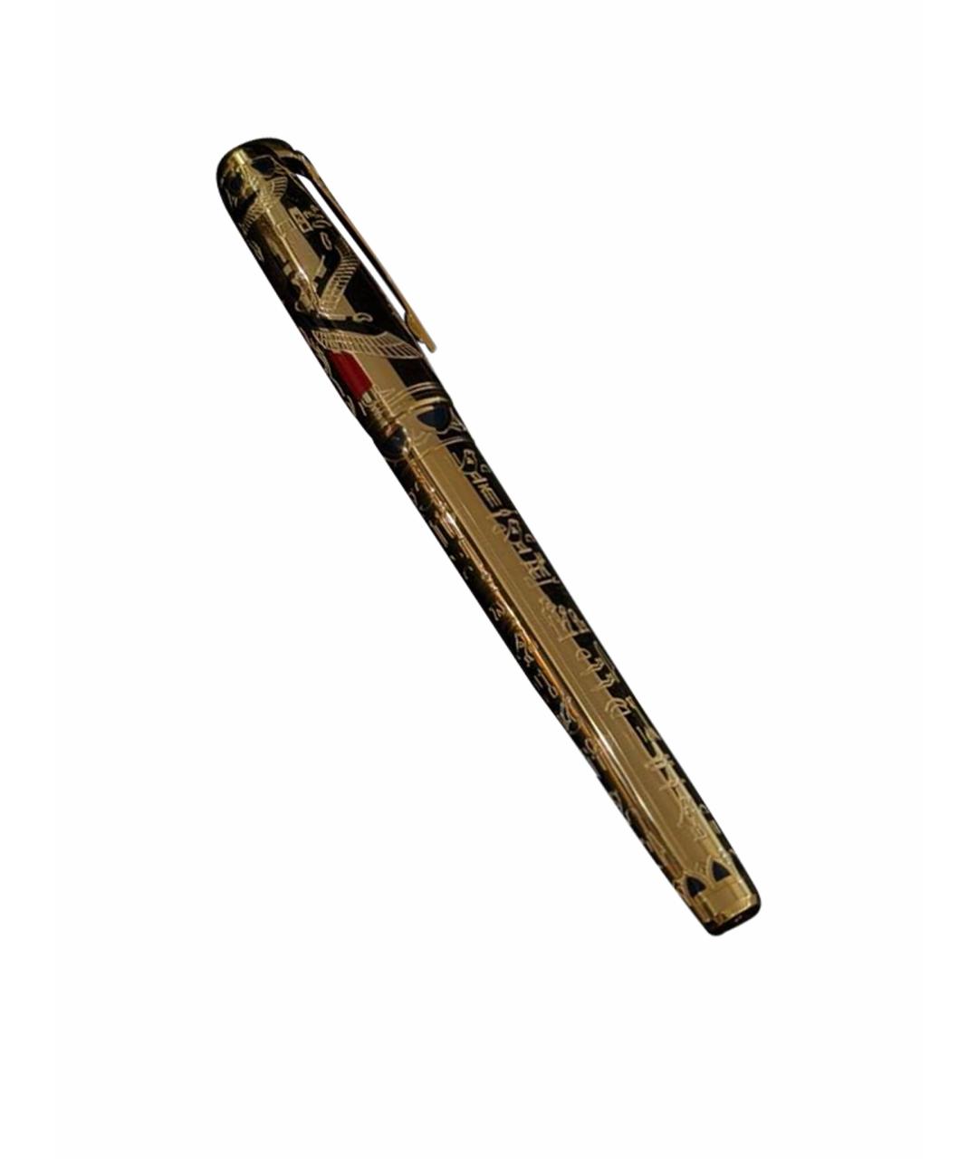 DUPONT Золотая металлическая перьевая ручка, фото 1