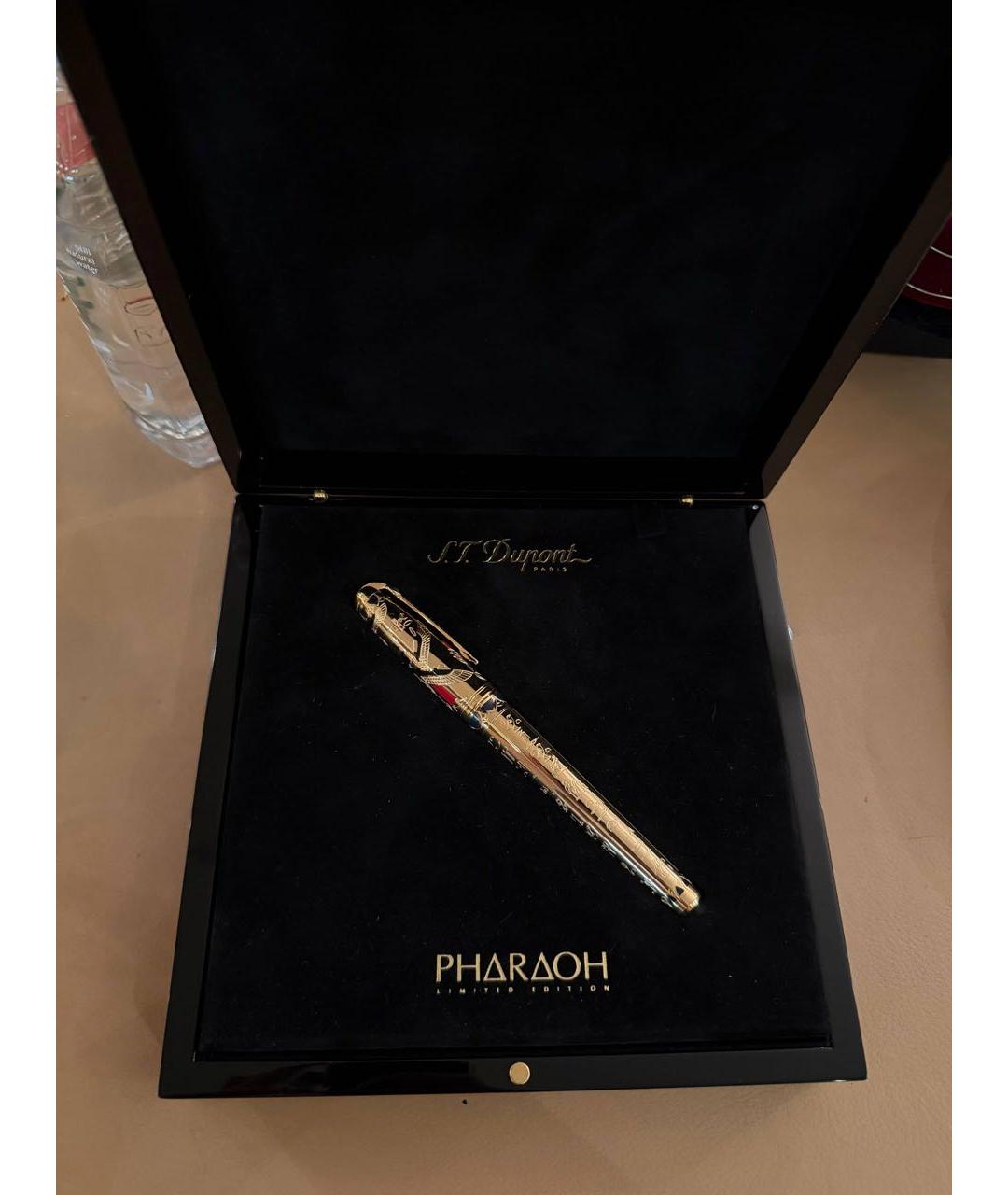 DUPONT Золотая металлическая перьевая ручка, фото 2