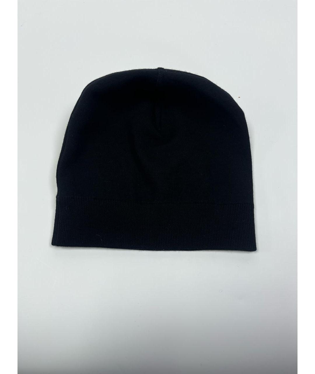 STEFANO RICCI Черная шерстяная шапка, фото 3