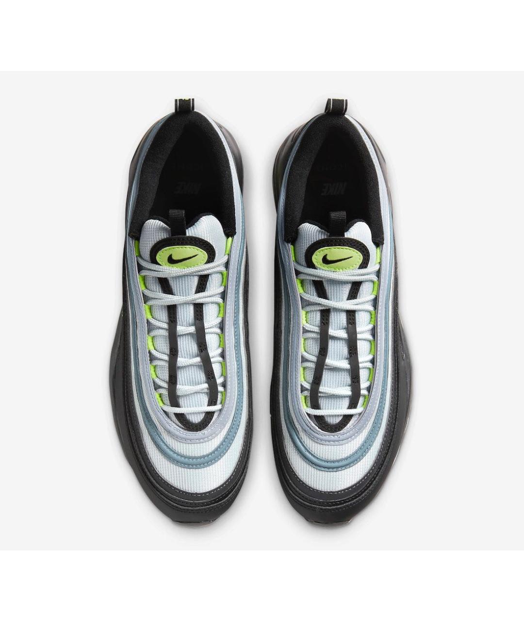 NIKE Черные текстильные низкие кроссовки / кеды, фото 3