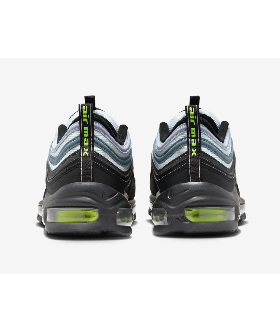 NIKE Черные текстильные низкие кроссовки / кеды, фото 4