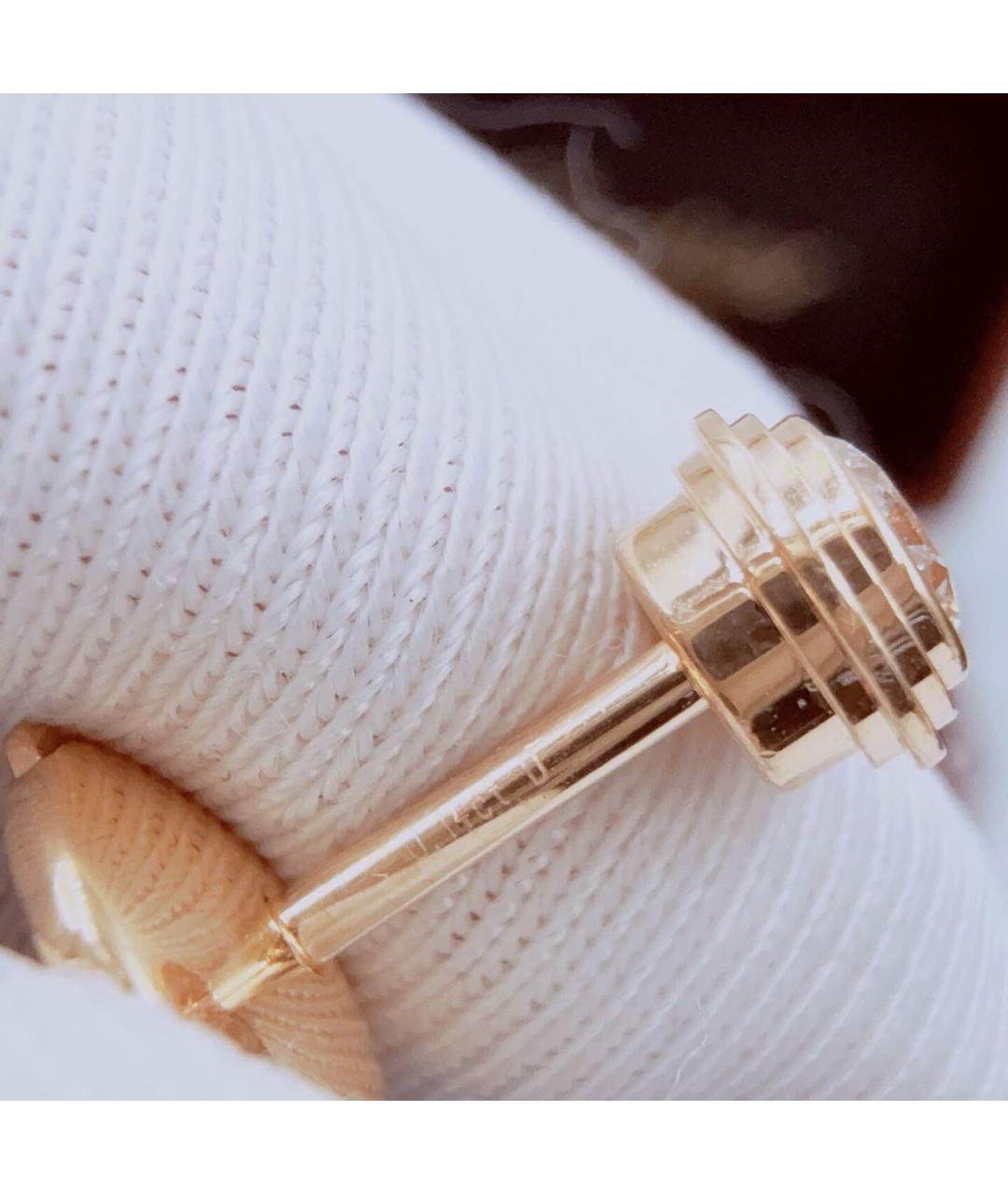 CARTIER Розовые серьги из розового золота, фото 4