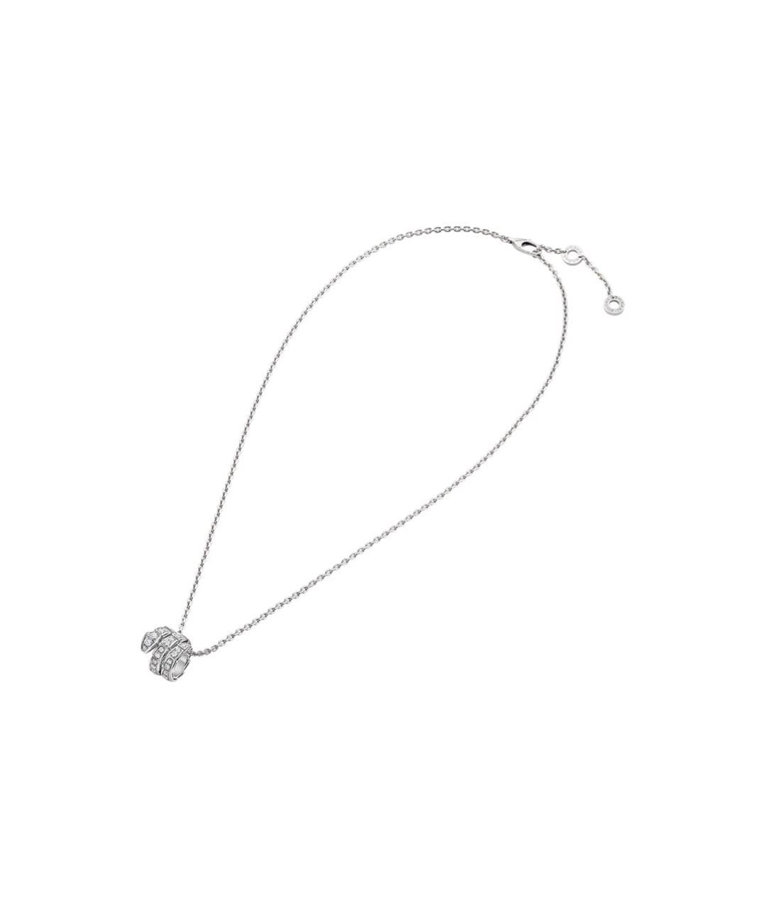 BVLGARI Серебряная подвеска из белого золота, фото 2