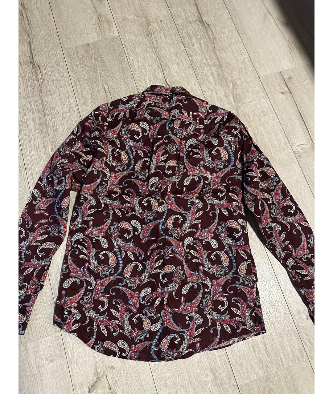 PRADA Мульти хлопко-лиоцелловая кэжуал рубашка, фото 2