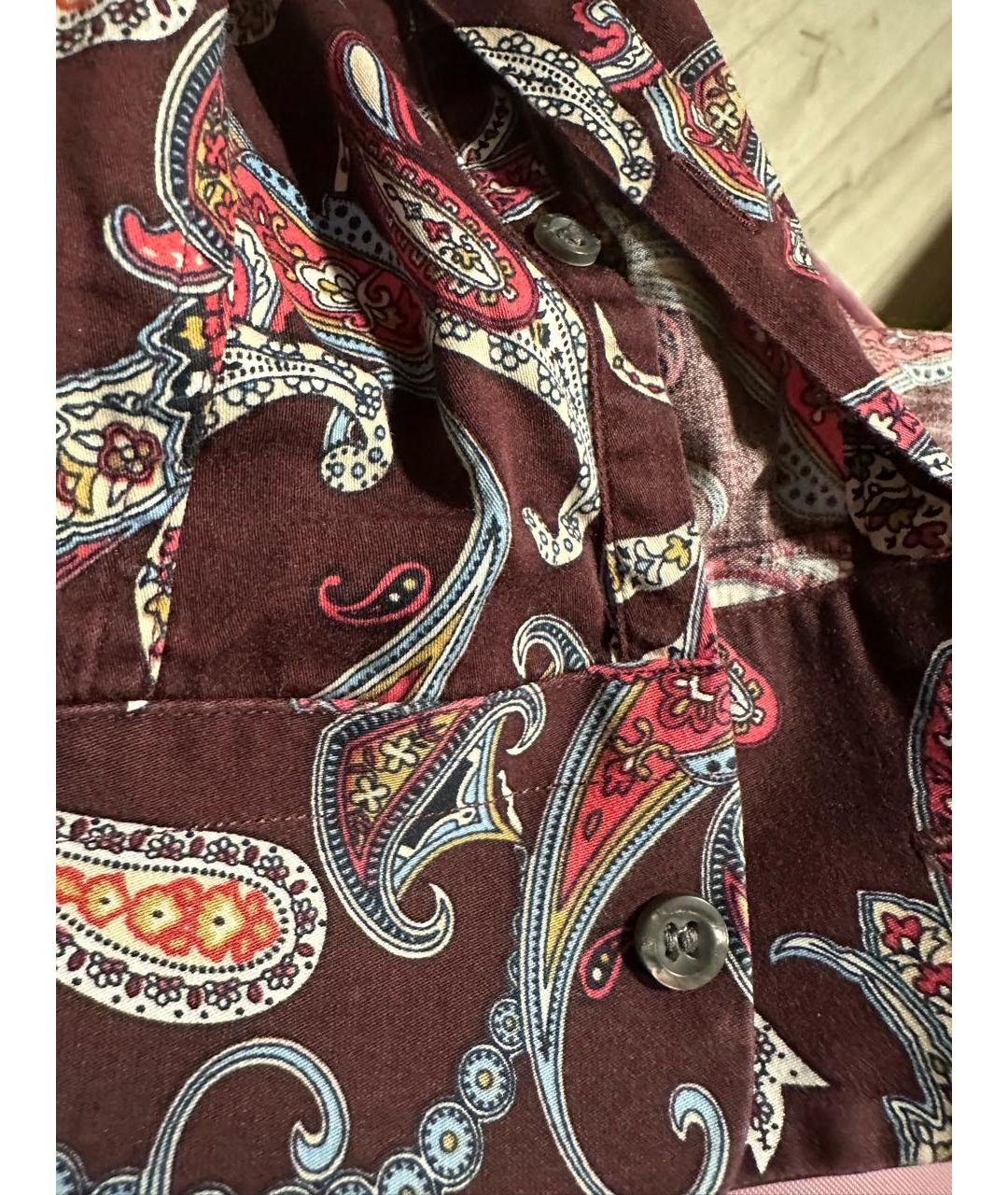 PRADA Мульти хлопко-лиоцелловая кэжуал рубашка, фото 4