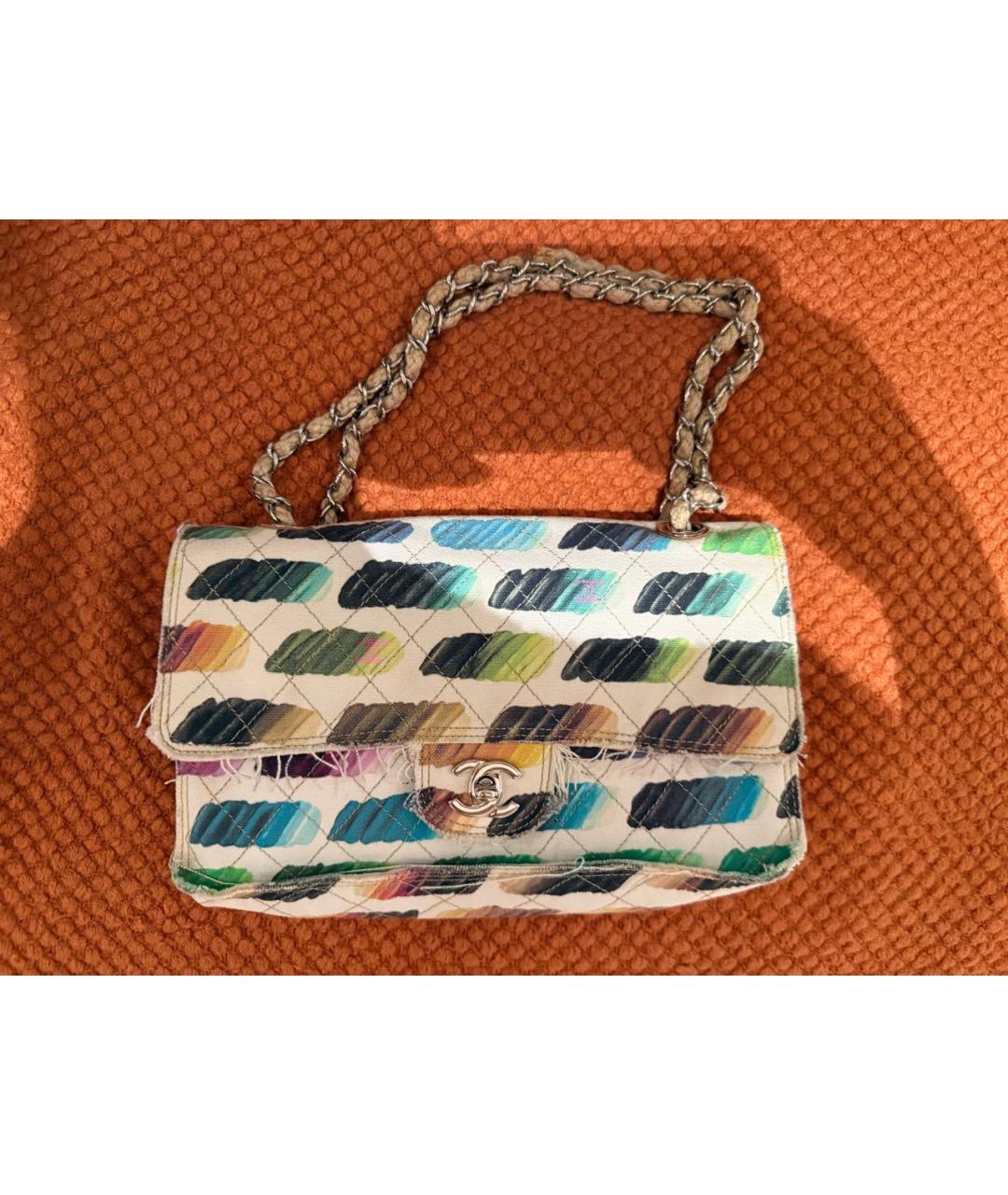 CHANEL Мульти деним сумка через плечо, фото 8