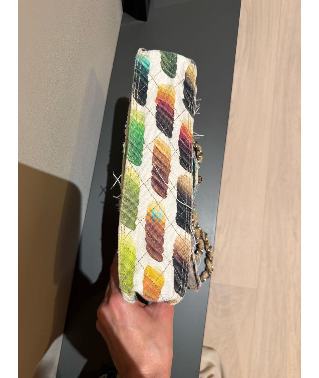 CHANEL Мульти деним сумка через плечо, фото 6