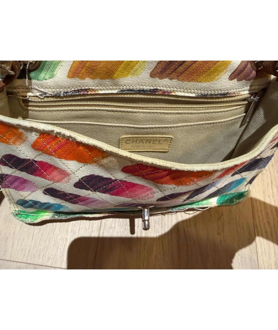 CHANEL Мульти деним сумка через плечо, фото 4