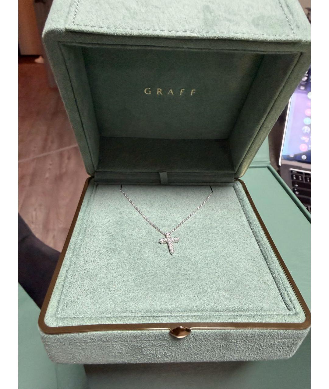 GRAFF Серебряное колье из белого золота, фото 4