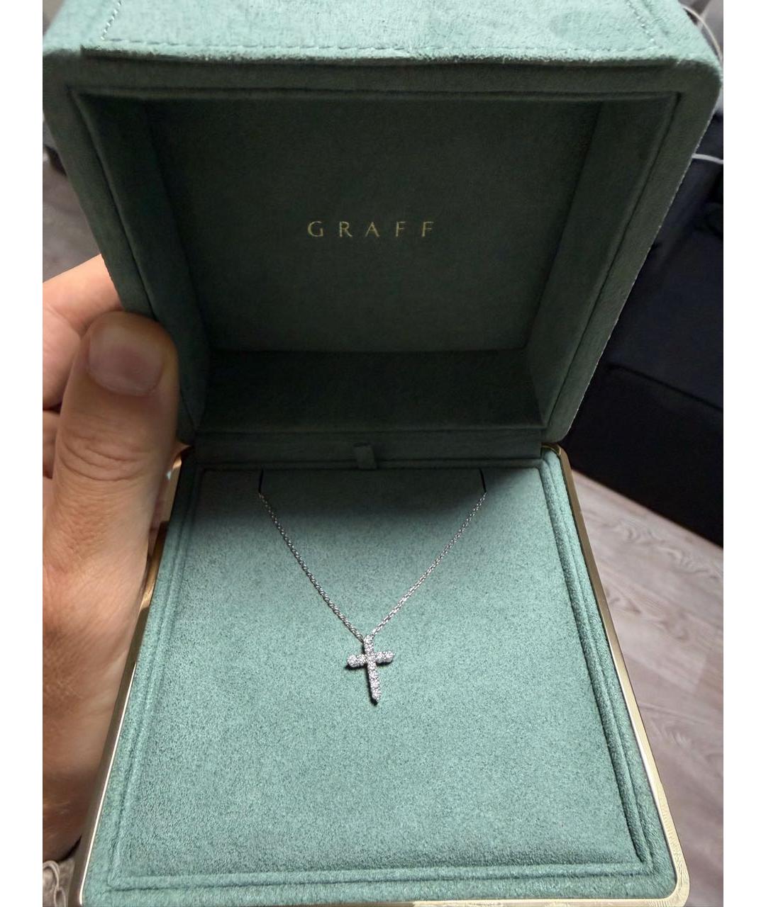 GRAFF Серебряное колье из белого золота, фото 3