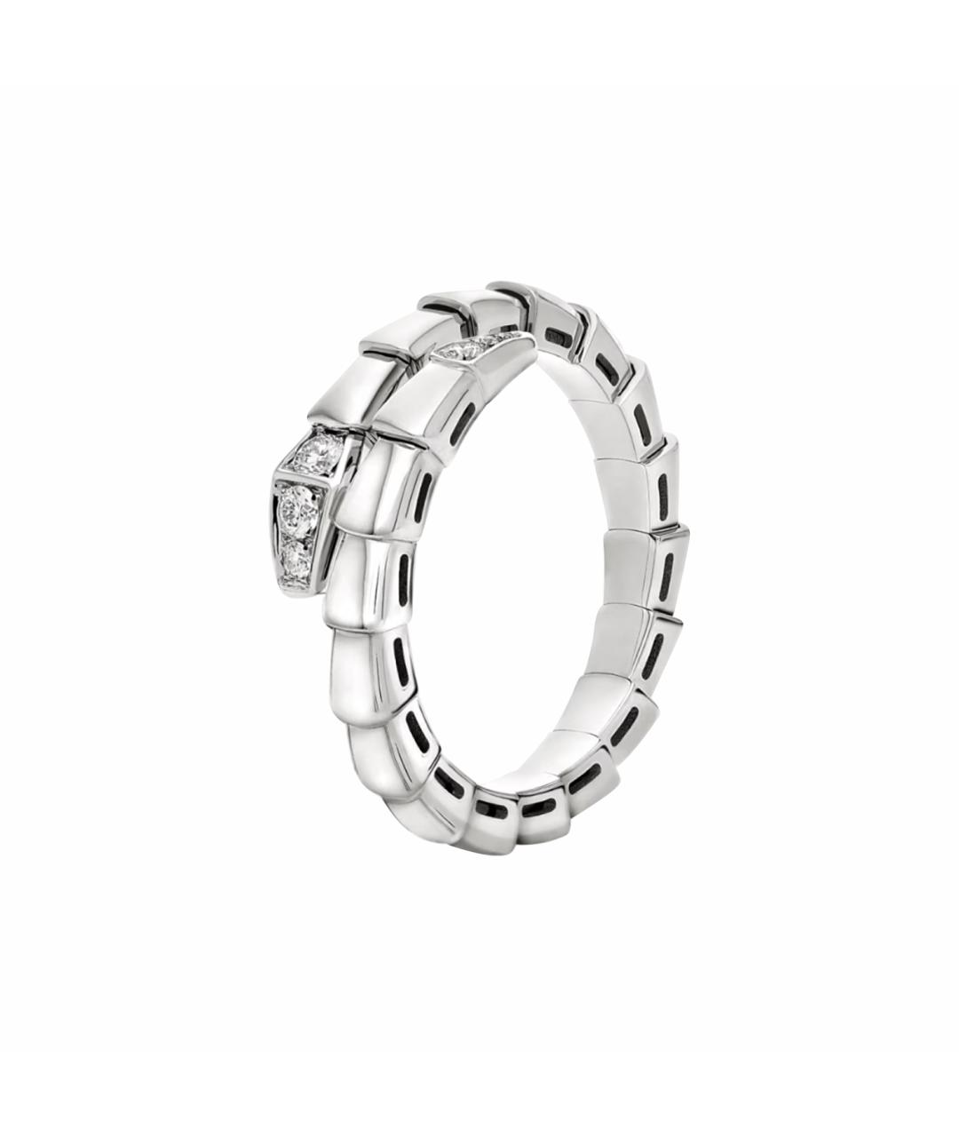 BVLGARI Серебряное кольцо из белого золота, фото 3
