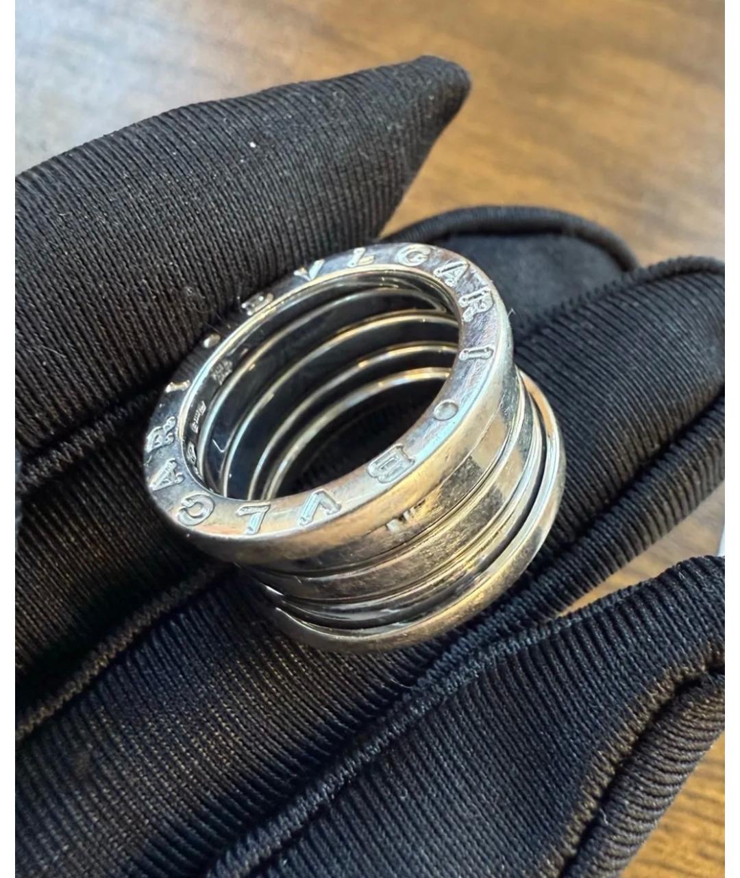 BVLGARI Серебряное кольцо из белого золота, фото 4