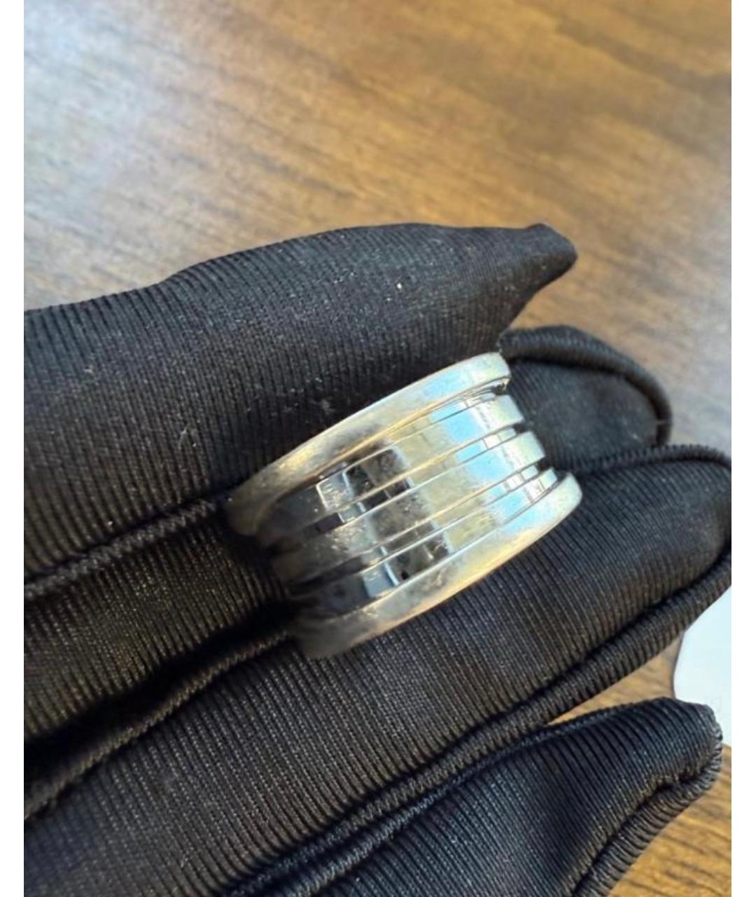 BVLGARI Серебряное кольцо из белого золота, фото 2