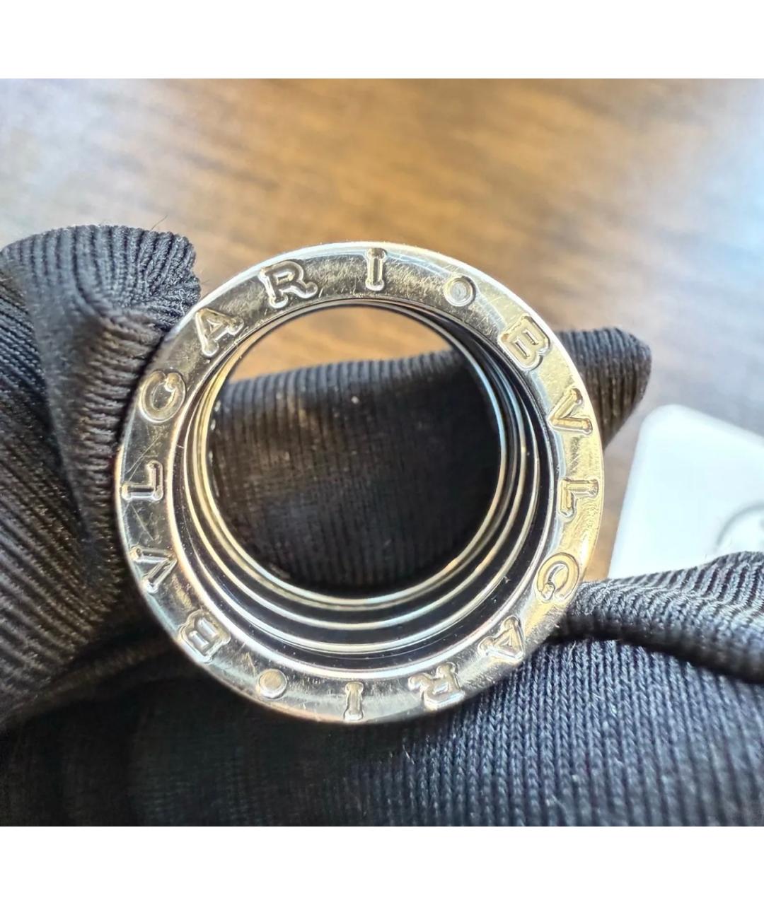 BVLGARI Серебряное кольцо из белого золота, фото 5