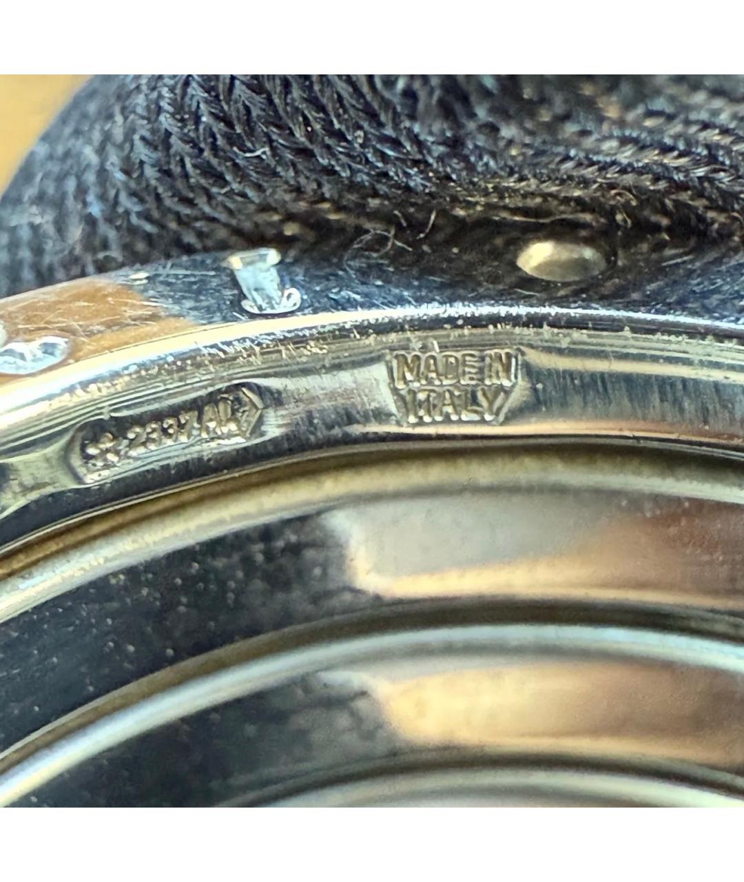 BVLGARI Серебряное кольцо из белого золота, фото 7