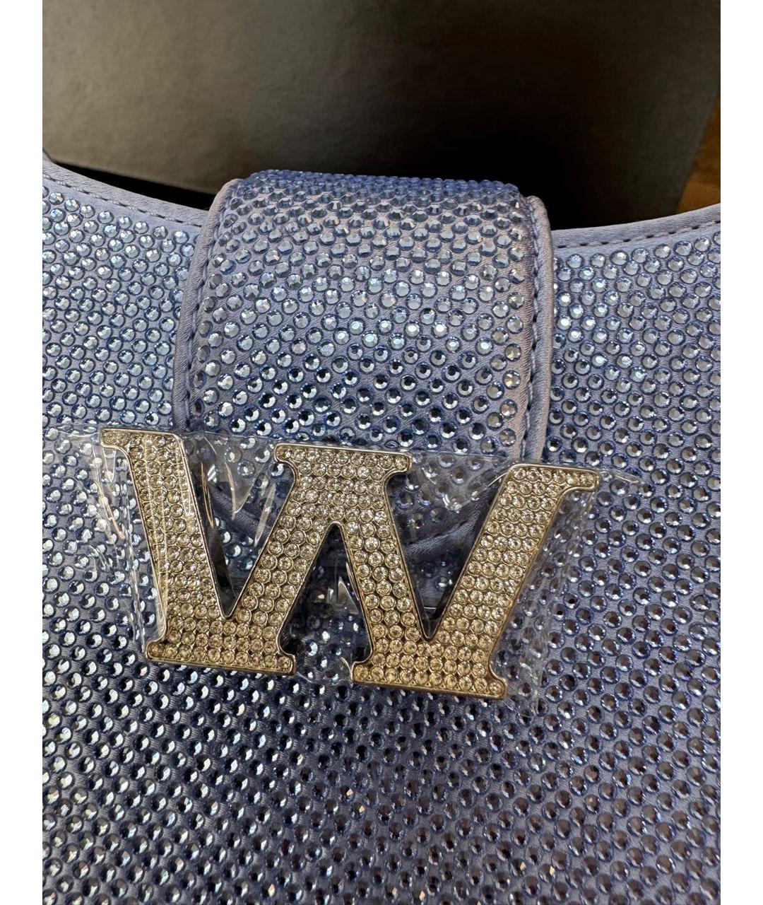 ALEXANDER WANG Голубая сумка с короткими ручками, фото 4